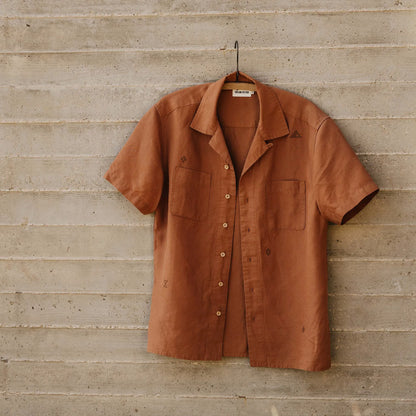 The Conrad Shirt in Adobe Embroidery