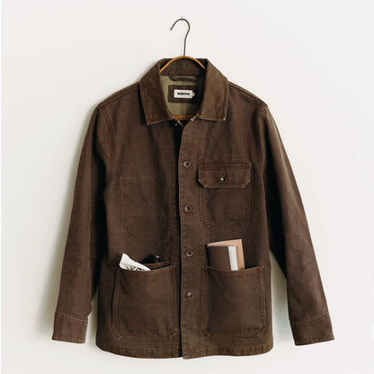 The Fremont Jacket in Aged Penny Chipped Canvas
