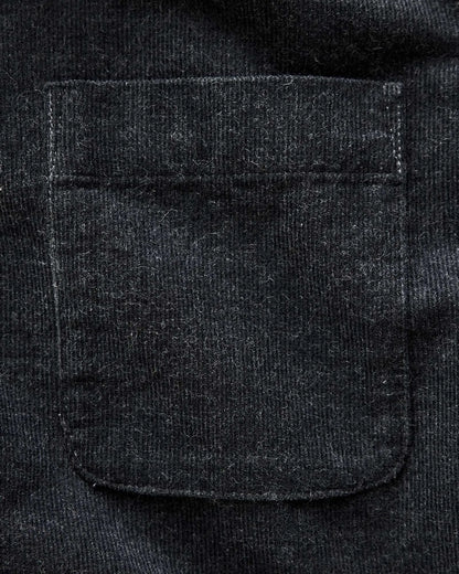 The Short Sleeve California in Heather Coal Cord