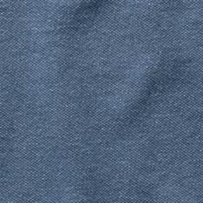 The Pacific Polo in Washed Indigo Pique
