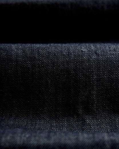 The Short Sleeve Mechanic Shirt in Rinsed Indigo Denim