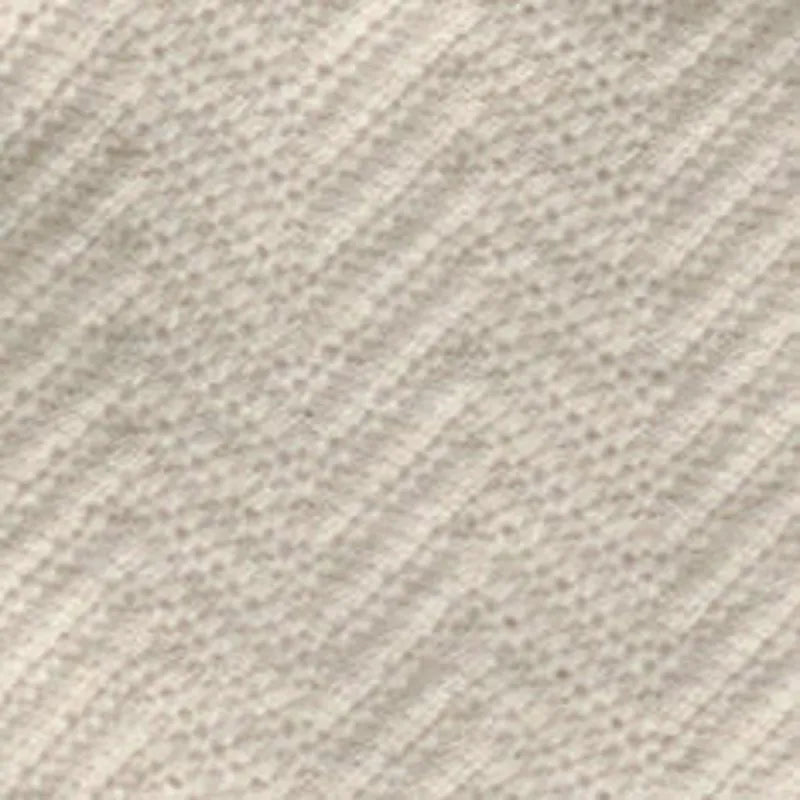 The Button Down Polo in Heather Oat Herringbone