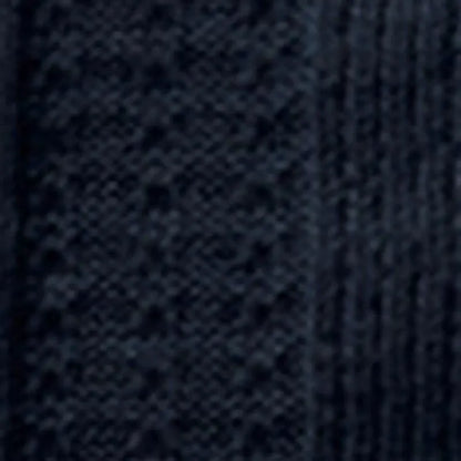 The Button Down Polo in Dark Navy Stripe