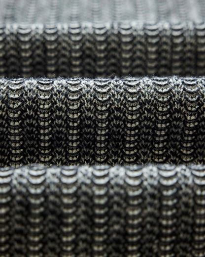 The Valencia Sweater Polo in Coal Scallop