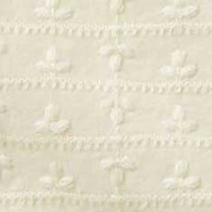 The Davis Shirt in Vintage White Embroidered Stripe