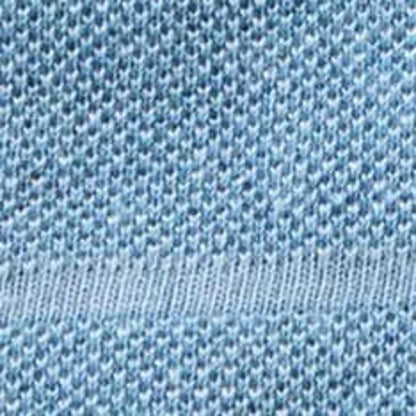 The Pacific Polo in Washed Indigo Pique Stripe
