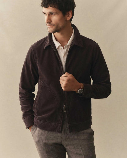 The Piston Jacket in Coal Corduroy
