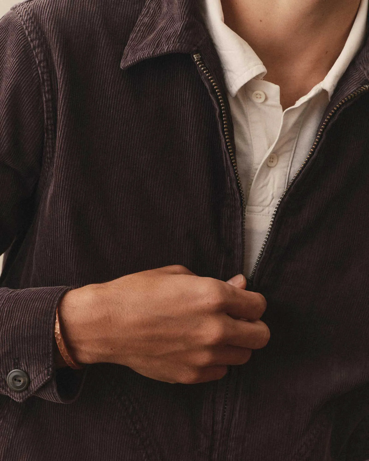 The Piston Jacket in Coal Corduroy