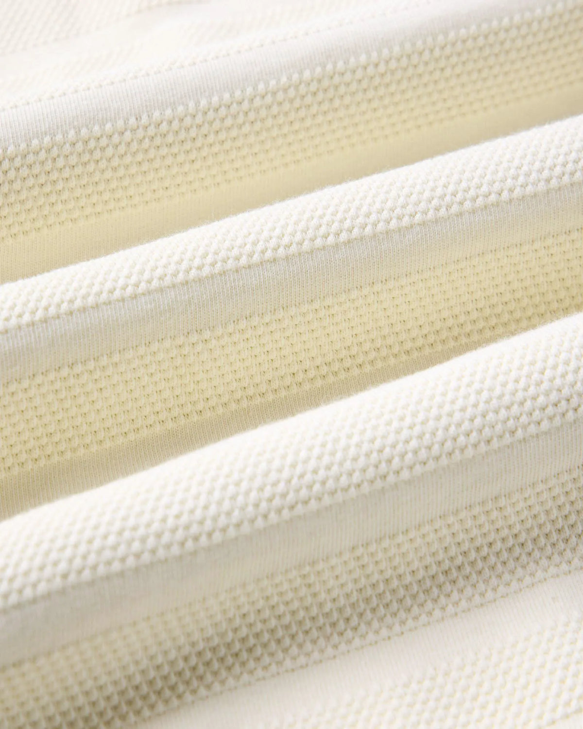The Bywater Polo in Natural Knit Stripe