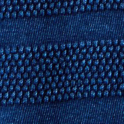 The Bywater Polo in Rinsed Indigo Knit Stripe