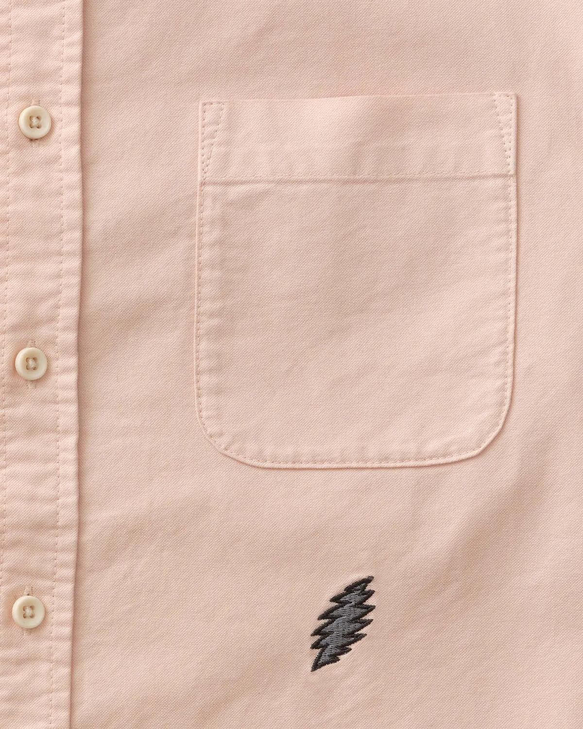 The Stageworn Jack in Pale Rose Oxford