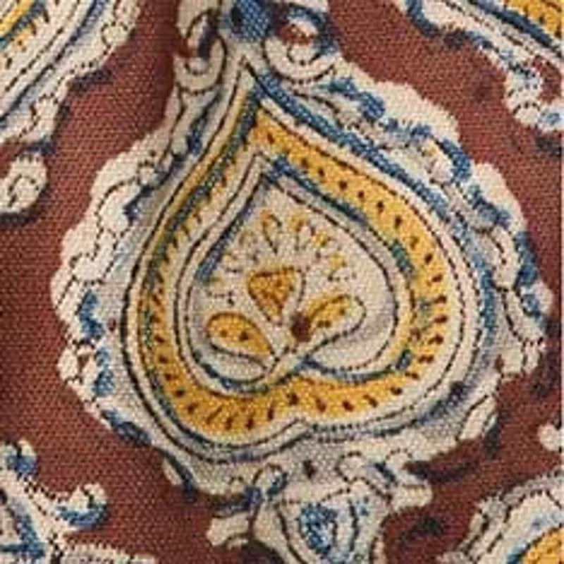 The Apres Short in Sangria Block Print