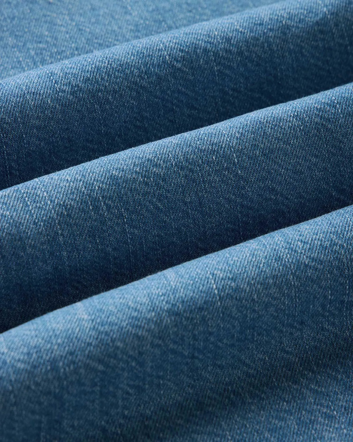 The Gulf Shirt in Washed Indigo Twill