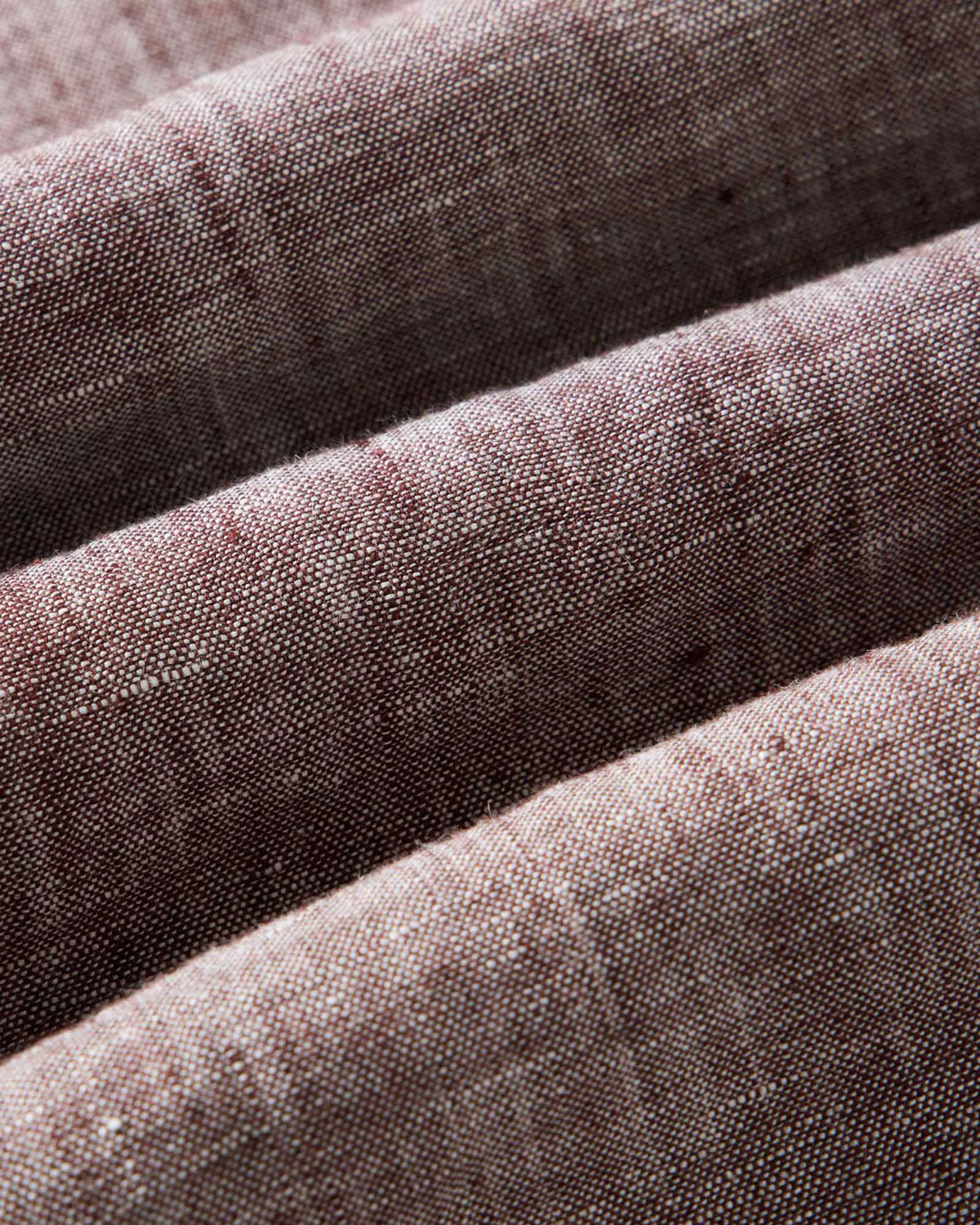 The Short Sleeve Jack in Burgundy Linen
