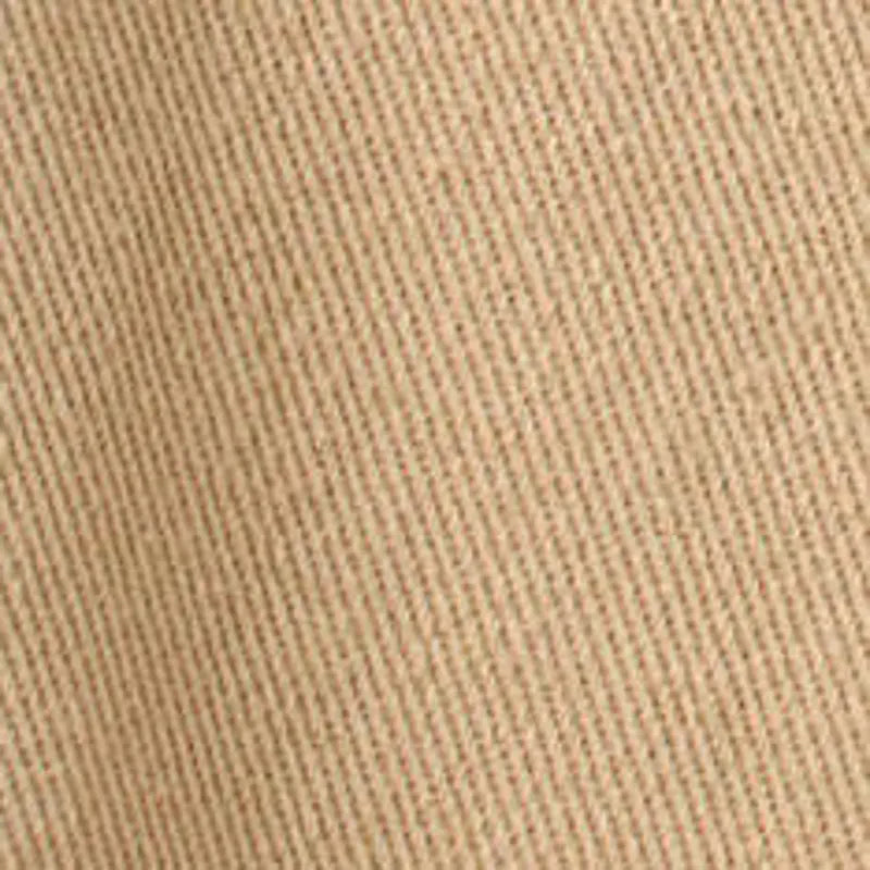The Pleated Short in Organic Field Khaki Twill