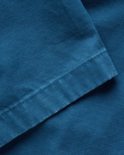 The Short Sleeve Mechanic Shirt in Atlantic Ripstop