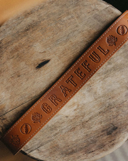 The Tour Belt in Washed Saddle