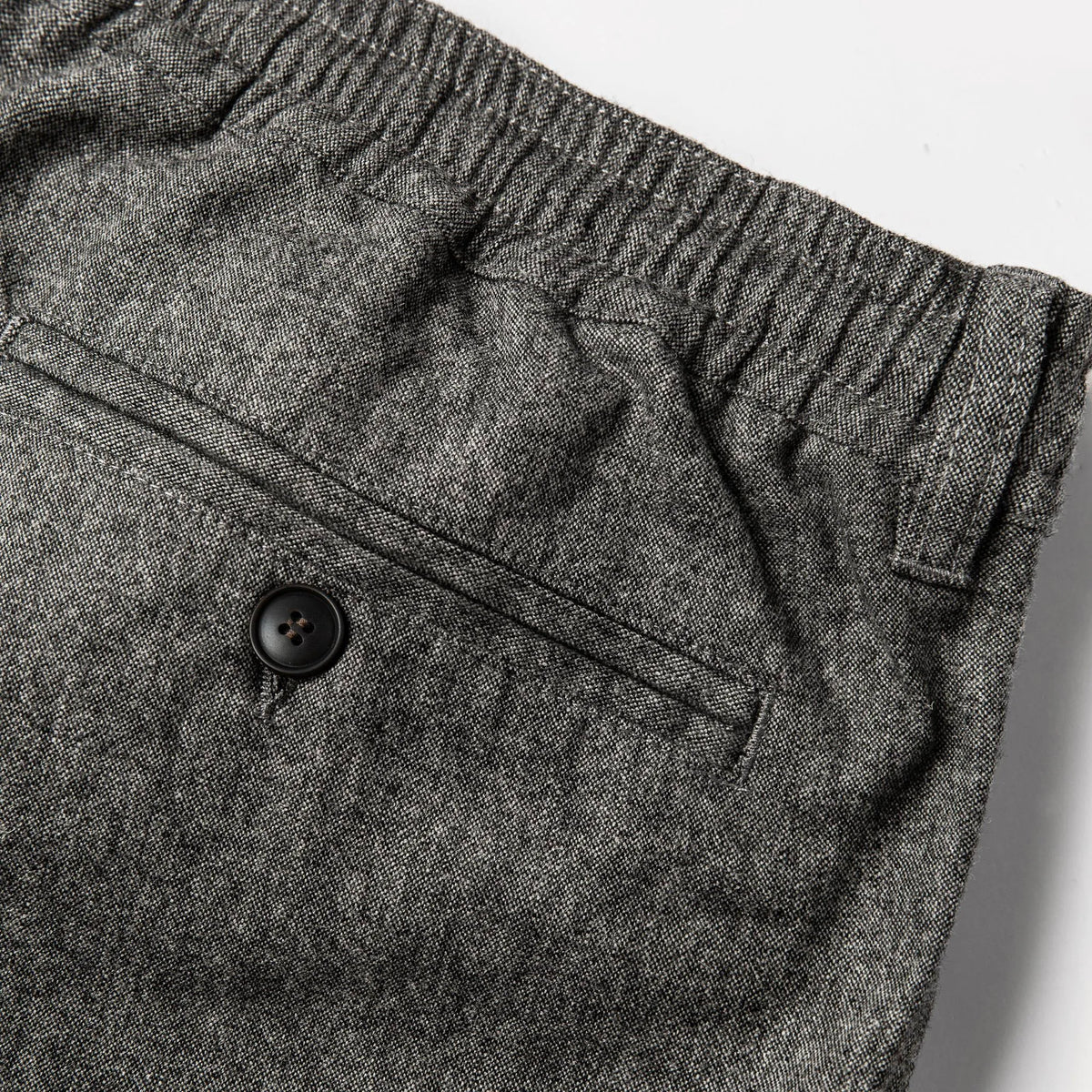The Carmel Pant in Charcoal Birdseye Wool