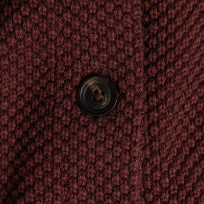The Crawford Sweater in Burgundy