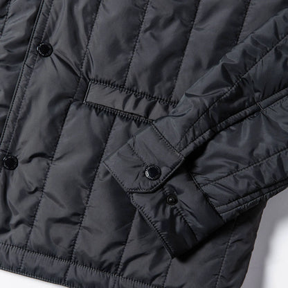 The Decker Jacket in Charcoal Quilt