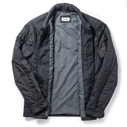The Decker Jacket in Charcoal Quilt