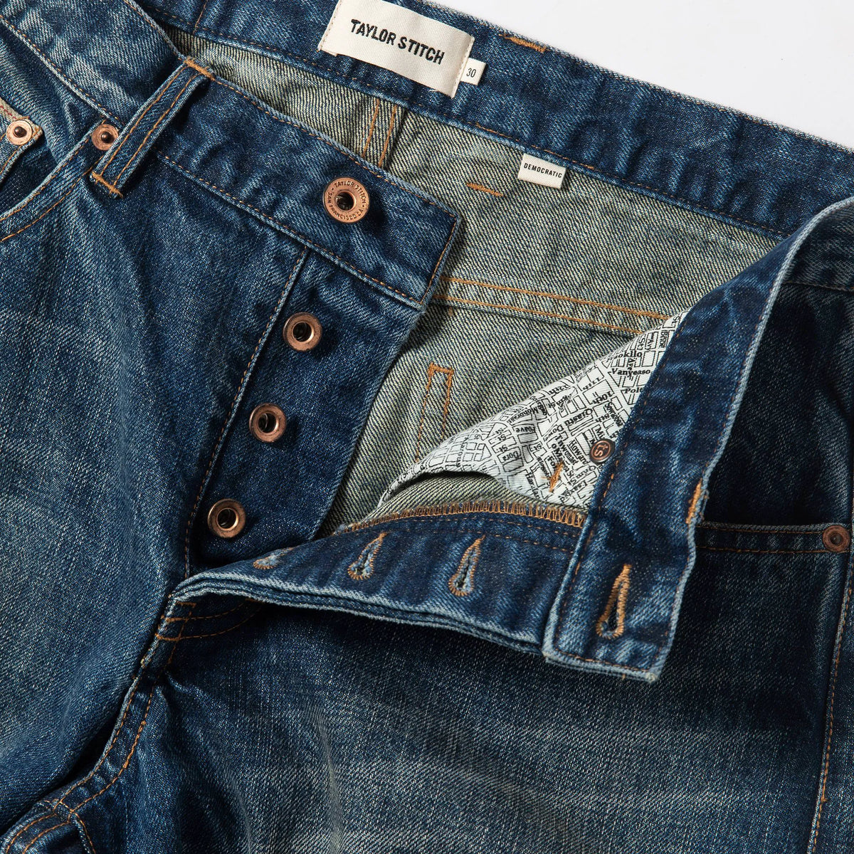 The Democratic Jean in 18-Month Wash Organic Selvage