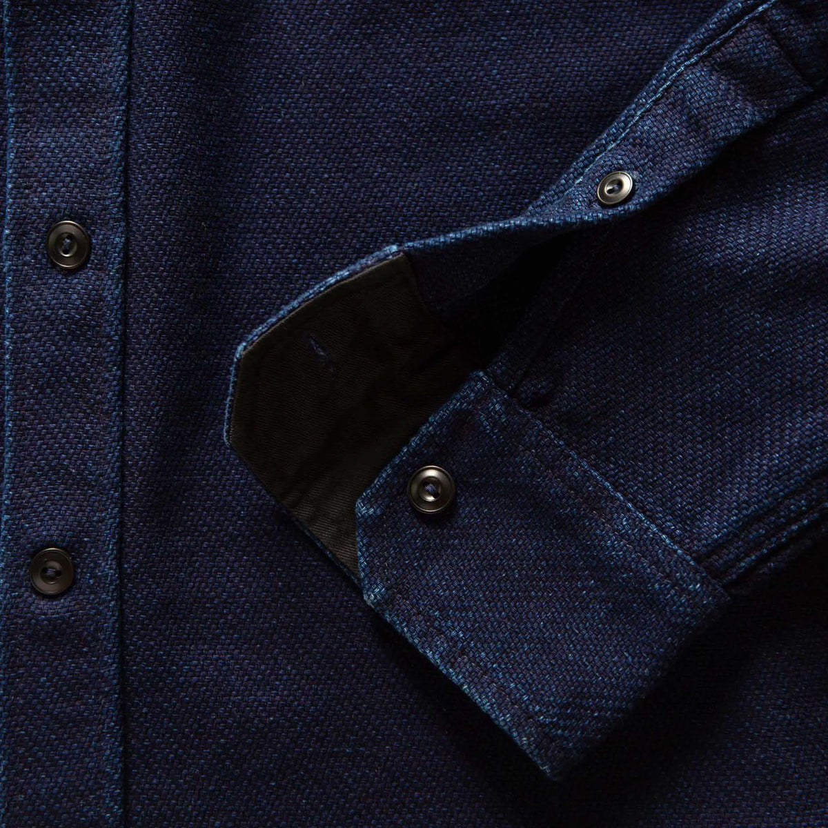 The Division Shirt in Indigo Twill