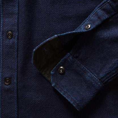 The Division Shirt in Indigo Twill