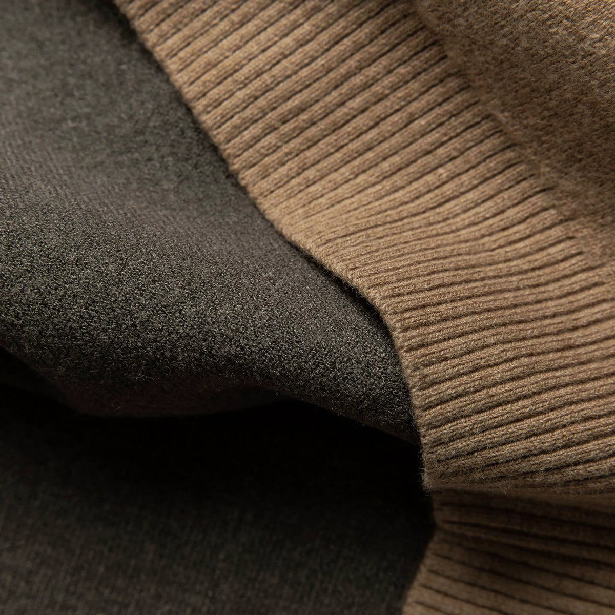 The Double Knit Sweater in British Khaki