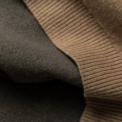 The Double Knit Sweater in British Khaki
