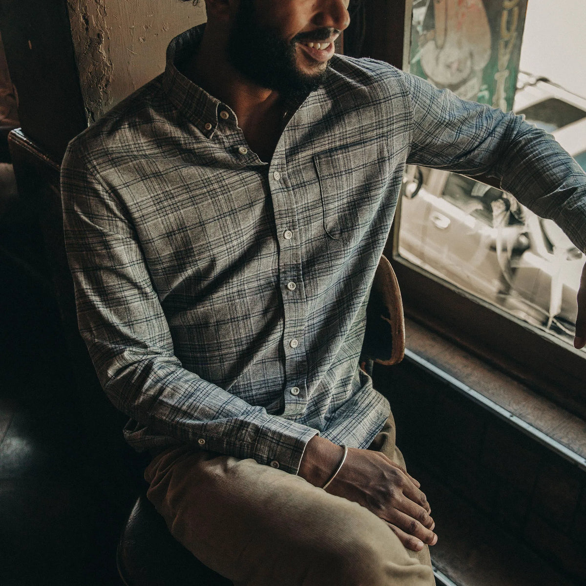 The Jack in Slate Plaid