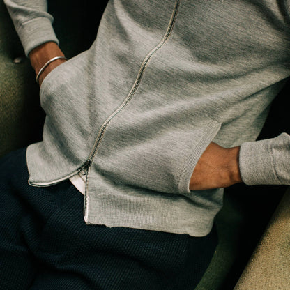 The Portola Hoodie in Aluminum
