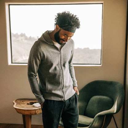 The Portola Hoodie in Aluminum