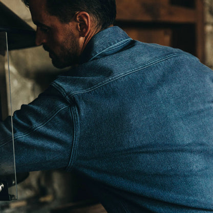 The Shop Shirt in Indigo Boss Duck