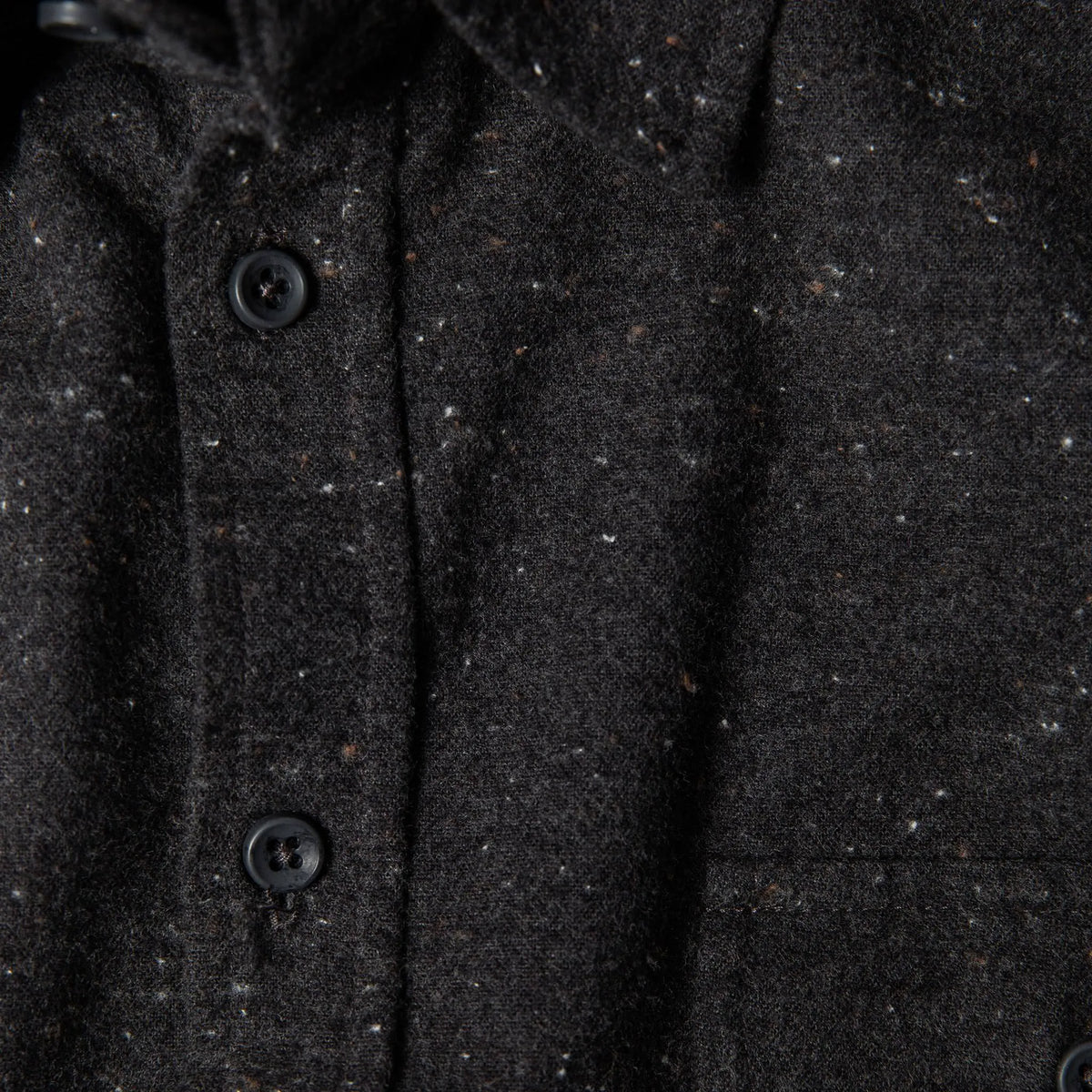 The Yosemite Shirt in Charcoal Donegal