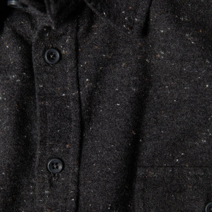 The Yosemite Shirt in Charcoal Donegal