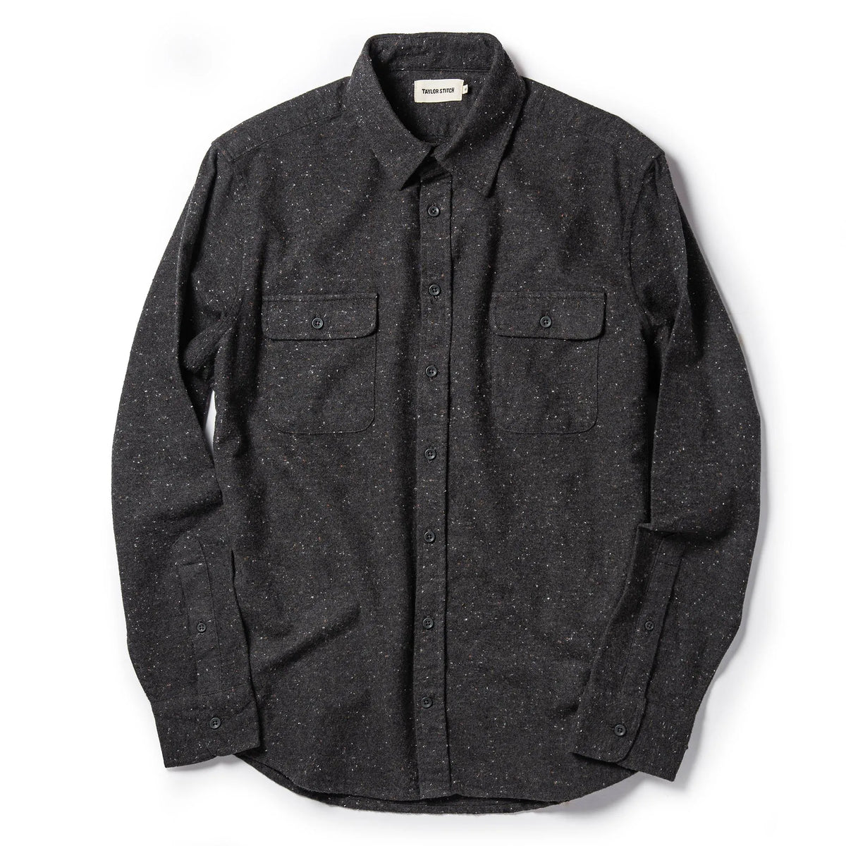The Yosemite Shirt in Charcoal Donegal