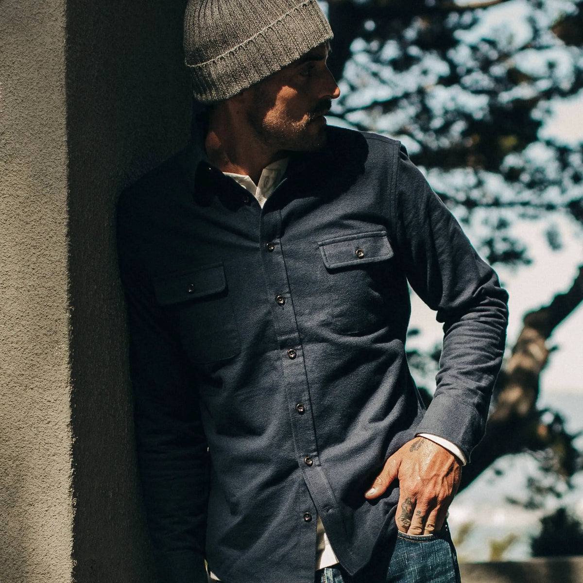 The Yosemite Shirt in Midnight