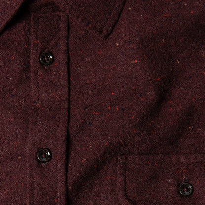 The Yosemite Shirt in Nutmeg Donegal