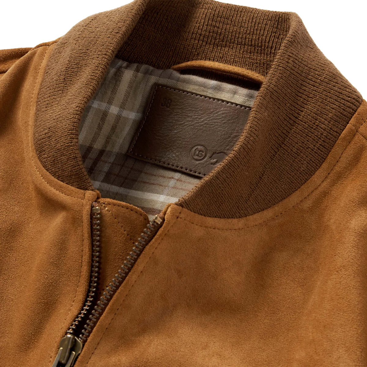 The Bomber Jacket in Sierra Suede