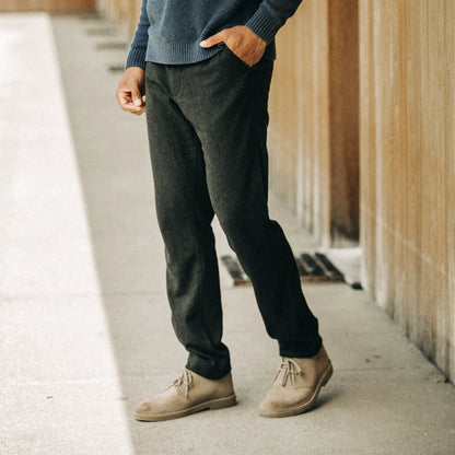 The Carmel Pant in Dark Charcoal