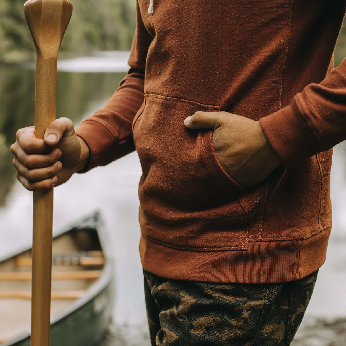 The Fillmore Hoodie in Copper Terry