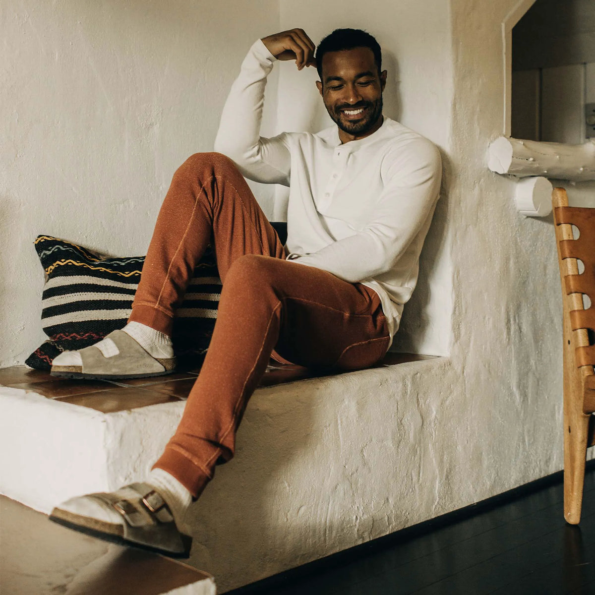 The Fillmore Pant in Copper Terry
