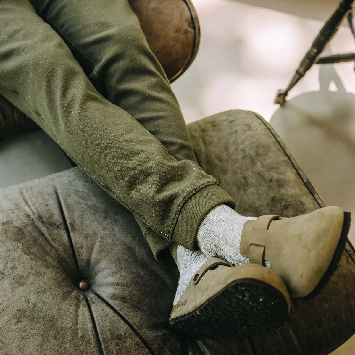 The Fillmore Pant in Cypress Terry