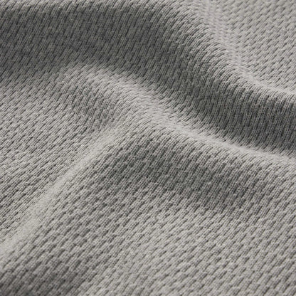 The Heavy Bag Waffle Short Sleeve in Aluminum