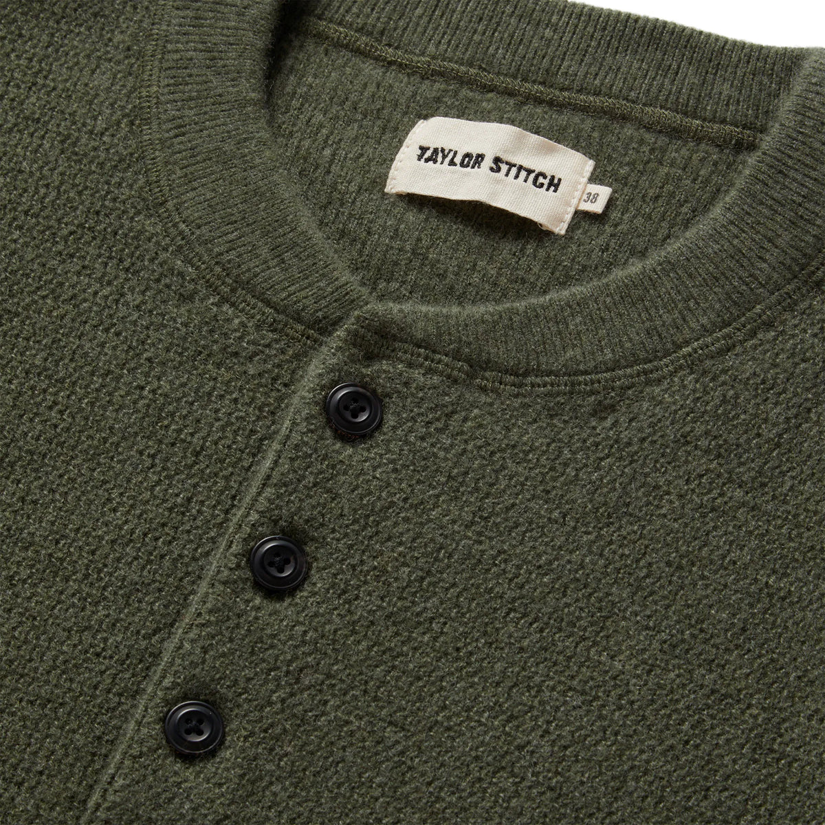 The Hudson Sweater in Heather Green