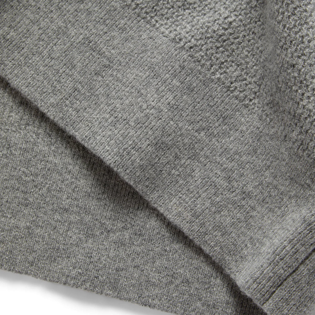 The Hudson Sweater in Heather Grey