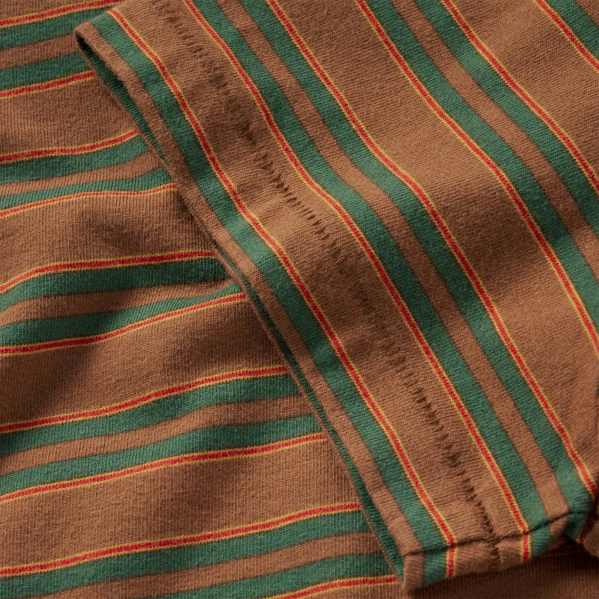 The Organic Cotton Tee in Sahara Stripe