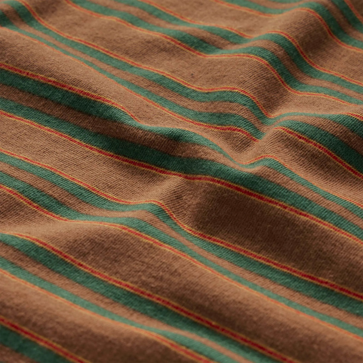 The Organic Cotton Tee in Sahara Stripe
