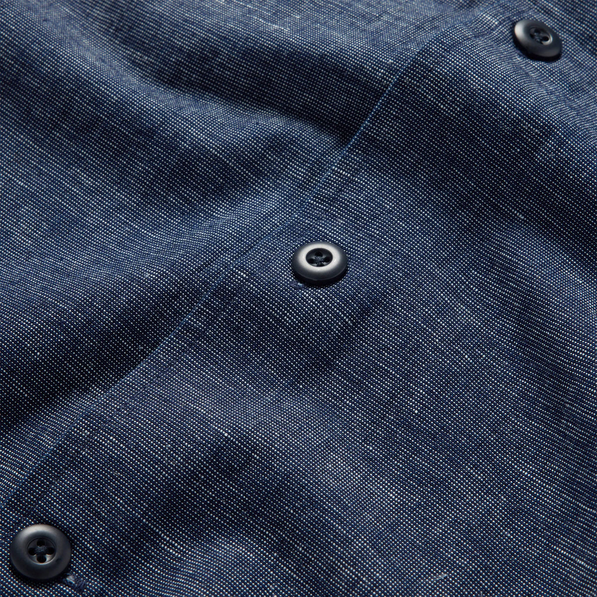 The Point Shirt in Indigo Slub